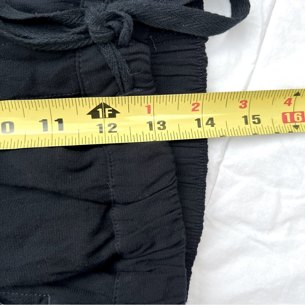 XiRENA | Draper Pants in Black with Gold Trim Elastic Waist Size Small - Picture 12 of 13